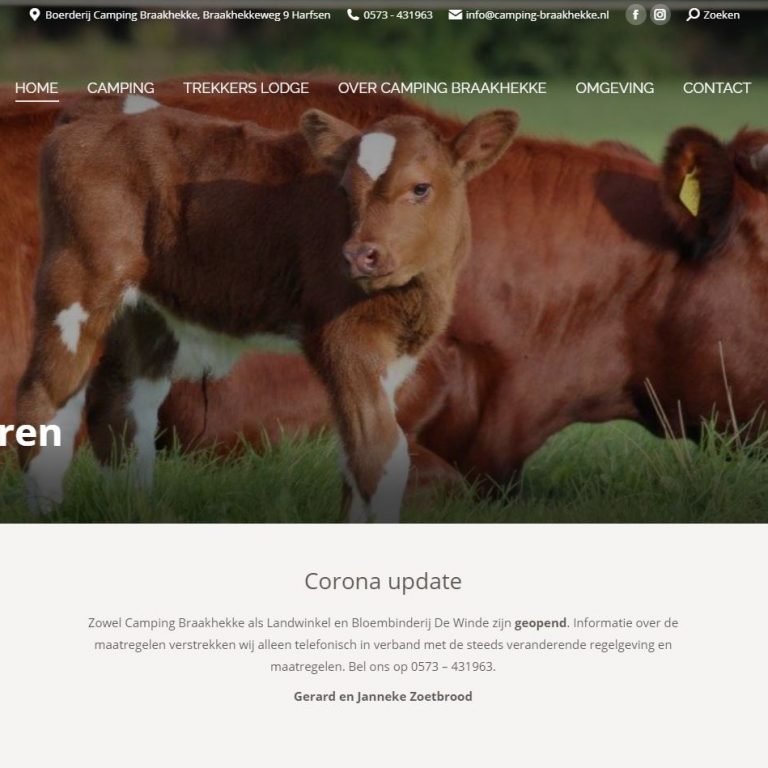 project camping-braakhekke.nl