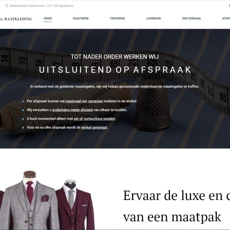 project valkmaatkleding.nl