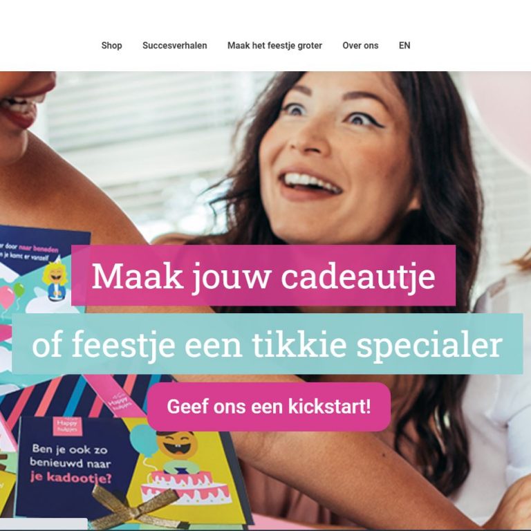project happyhulpjes.nl - Webdesign bureau Arnhem
